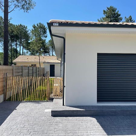 Maison Moderne Avec Piscine Chauffee Lacanau Buitenkant foto