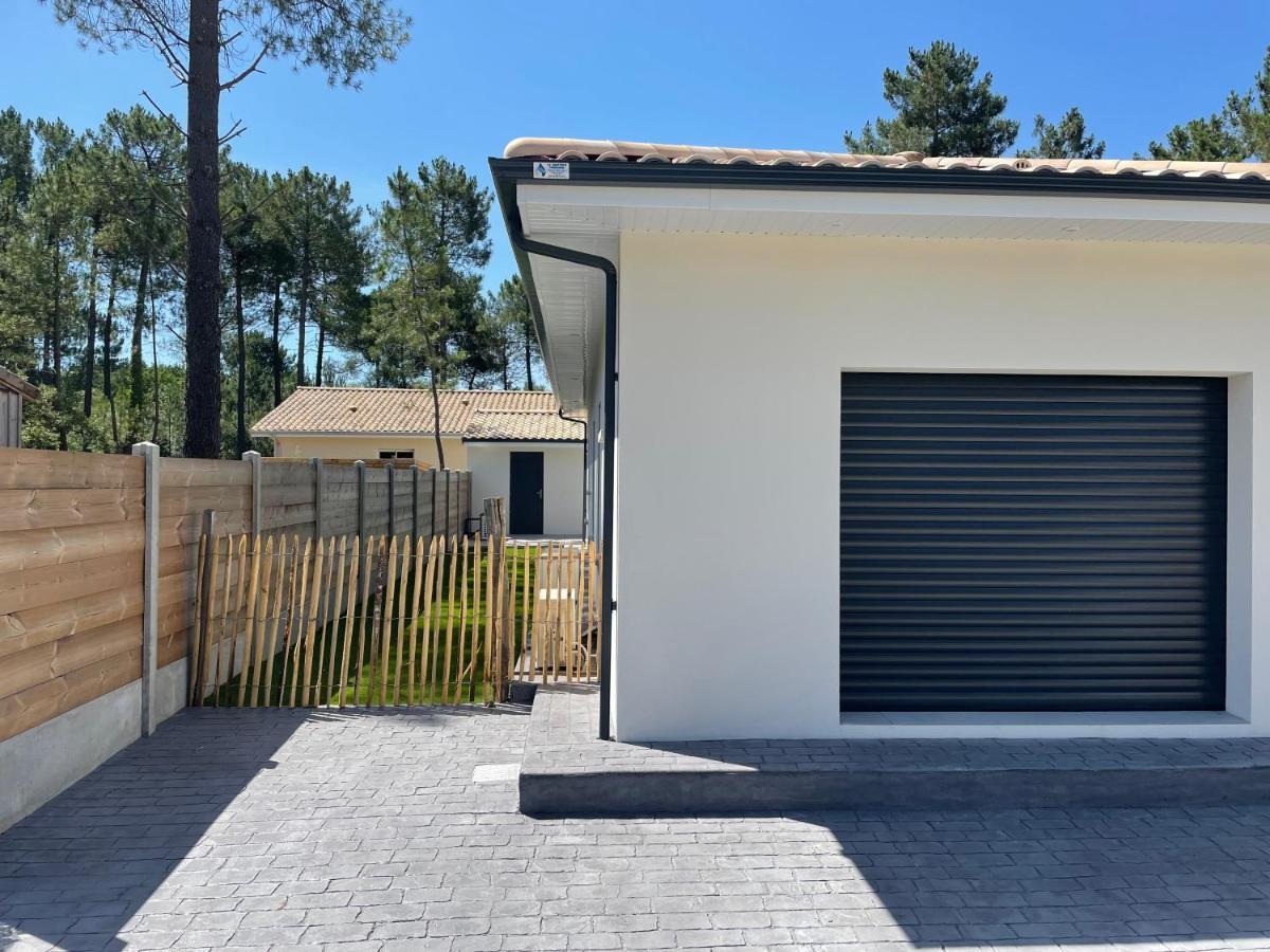 Maison Moderne Avec Piscine Chauffee Lacanau Buitenkant foto