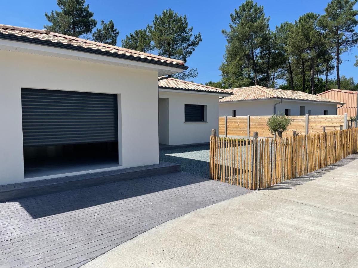 Maison Moderne Avec Piscine Chauffee Lacanau Buitenkant foto